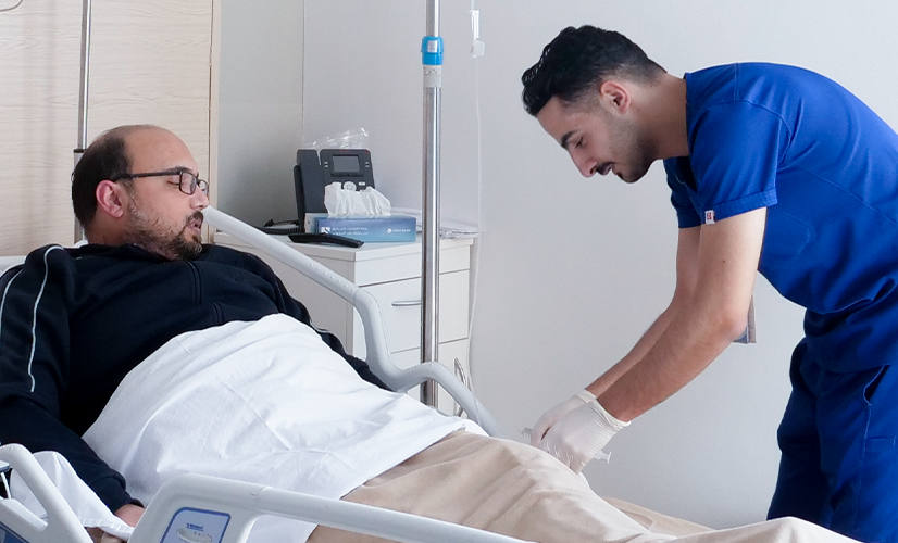 الرعاية المتمحورة حول المريض في مستشفى السعودي